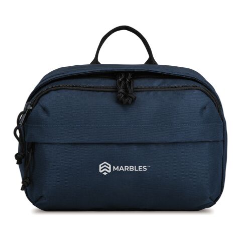 Renew AWARE™ rPET Kosmetiktasche marineblau | ohne Werbeanbringung | Nicht verfügbar | Nicht verfügbar