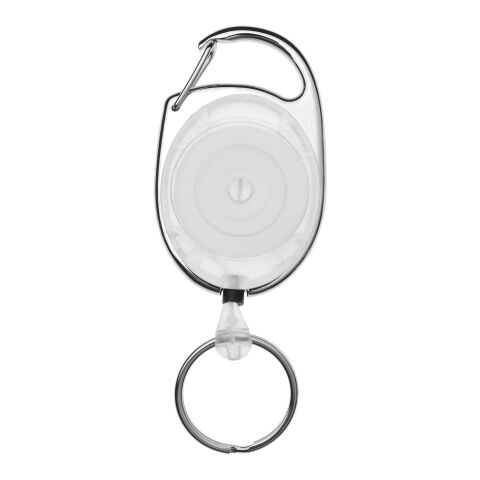Gerlos Schlüsselkette mit Rollerclip Standard | weiss | ohne Werbeanbringung | Nicht verfügbar | Nicht verfügbar | Nicht verfügbar