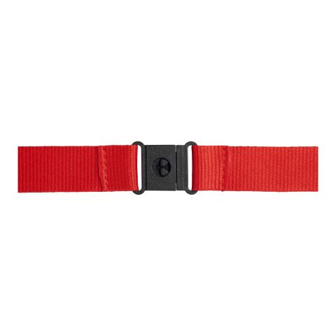 Yogi Lanyard mit abnehmbarer Schnalle Standard | rot | ohne Werbeanbringung | Nicht verfügbar | Nicht verfügbar | Nicht verfügbar