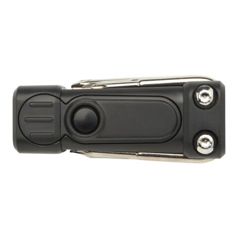 Octo 8-in-1 Schraubenzieher-Set aus recyceltem RCS Kunststoff mit Taschenlampe Standard | Schwarz | ohne Werbeanbringung | Nicht verfügbar | Nicht verfügbar