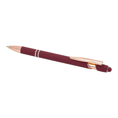 Nanna Kugelschreiber mit Roségold Finish Standard | bordeaux | ohne Werbeanbringung | Nicht verfügbar | Nicht verfügbar