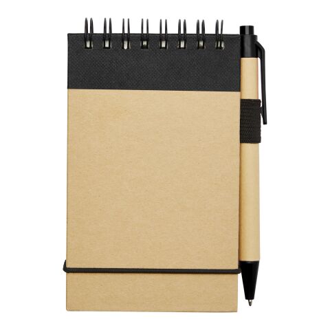 Zuse A7 Spiral Notizblock mit Stift Standard | natur-schwarz | ohne Werbeanbringung | Nicht verfügbar | Nicht verfügbar | Nicht verfügbar