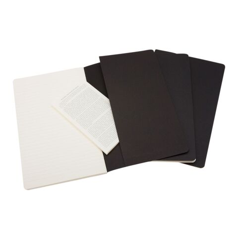 Moleskine Cahier Journal Taschenformat – liniert Standard | schwarz | ohne Werbeanbringung | Nicht verfügbar | Nicht verfügbar