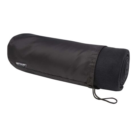 Willow RPET Decke aus Polar Fleece Standard | schwarz | ohne Werbeanbringung | Nicht verfügbar | Nicht verfügbar | Nicht verfügbar