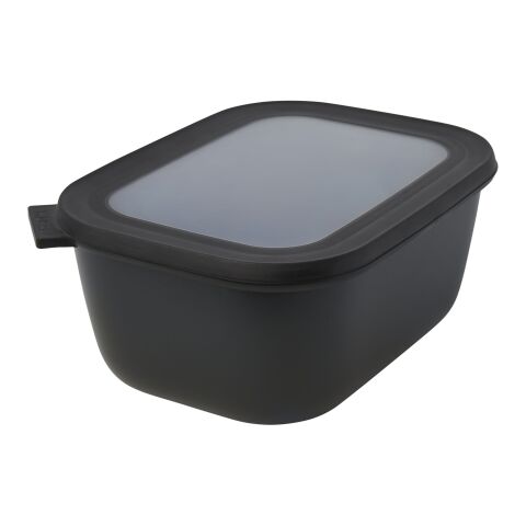 Cirqula 1500 ml rechteckige Mehrzweck-Schale schwarz