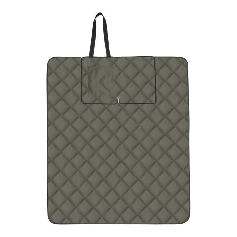 Clary Picknickdecke aus Recyceltem GRS-Polyester waldgrün