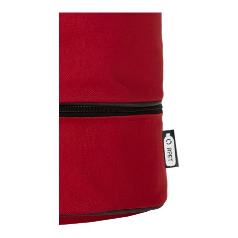 Idaho rPET Seesack Standard | rot | 1-farbiger Stickerei | Vorderseite | 78 mm x 78 mm | Nicht verfügbar