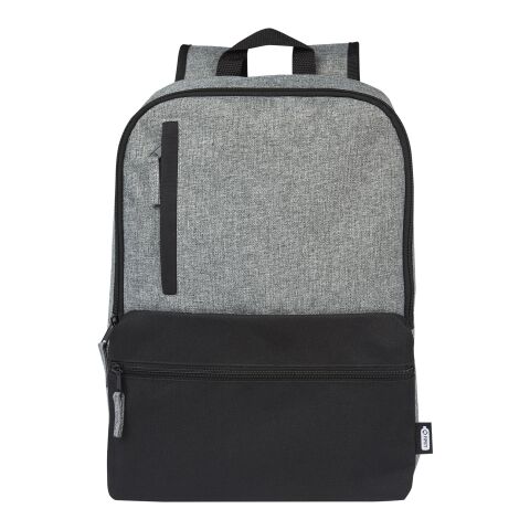 Reclaim 15&quot; GRS recycelter Laptop Rucksack 14 L Standard | schwarz-heather grau | ohne Werbeanbringung | Nicht verfügbar | Nicht verfügbar | Nicht verfügbar