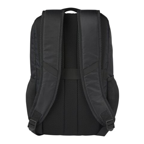 Trailhead 15&quot; GRS recycelter zweifarbiger Laptop-Rucksack 14 L Standard | schwarz-grau | ohne Werbeanbringung | Nicht verfügbar | Nicht verfügbar | Nicht verfügbar
