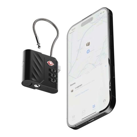 Xtorm Lock Tag TSA Zahlenschloss mit Standort Tracker schwarz
