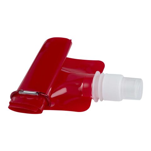 Sipzy 480 ml faltbare Wasserflasche Standard | rot | ohne Werbeanbringung | Nicht verfügbar | Nicht verfügbar