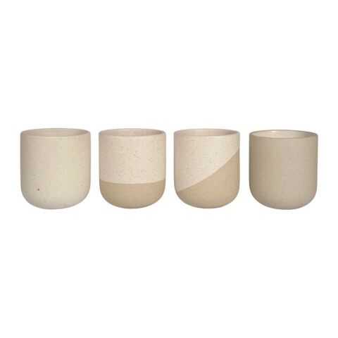 Originalhome Reclay 350 ml Tee- und Matcha-Becher Set  weiß