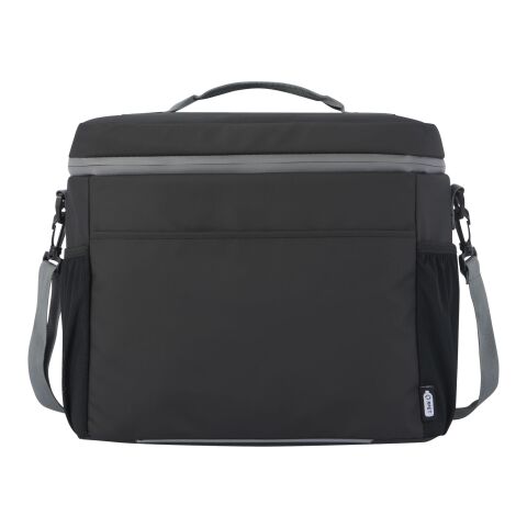 Aqua wasserdichte Kühltasche für 20 Dosen aus GRS Recyclingmaterial 22 L Standard | schwarz glänzend | ohne Werbeanbringung | Nicht verfügbar | Nicht verfügbar | Nicht verfügbar