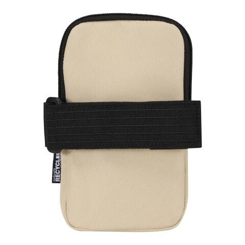 Byron Flaschentasche aus GRS Recyclingmaterial Standard | Oatmeal | ohne Werbeanbringung | Nicht verfügbar | Nicht verfügbar | Nicht verfügbar