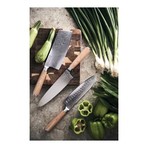 VINGA Hattasan Damascus Santoku Messer Stahl | ohne Werbeanbringung | Nicht verfügbar | Nicht verfügbar