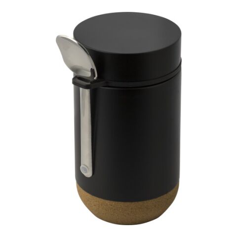 Doppelwandiger Essensbehälter Nash Silber | ohne Werbeanbringung | Nicht verfügbar | Nicht verfügbar