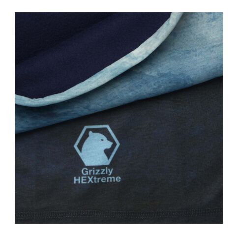 Lara Sublimation-Multi-Schal mit Fleece-Schicht und Säumen navy | Nicht verfügbar | Sublimation | Vorderseite | 250 mm x 500 mm