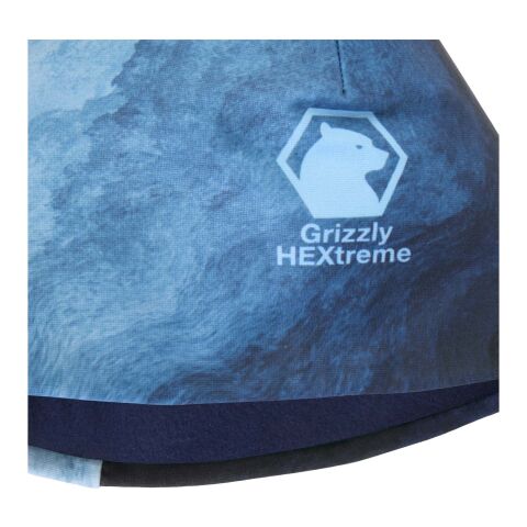Loki Sublimation-Mütze aus RPET mit Fleece-Schicht navy | S (24x19cm) | Sublimation | vollflächig | 540 mm x 265 mm