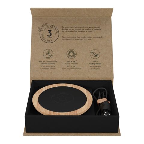 SCX.design W24 Kabellose Ladestation mit Leuchtlogo, 10W hellbraun | ohne Werbeanbringung | Nicht verfügbar | Nicht verfügbar