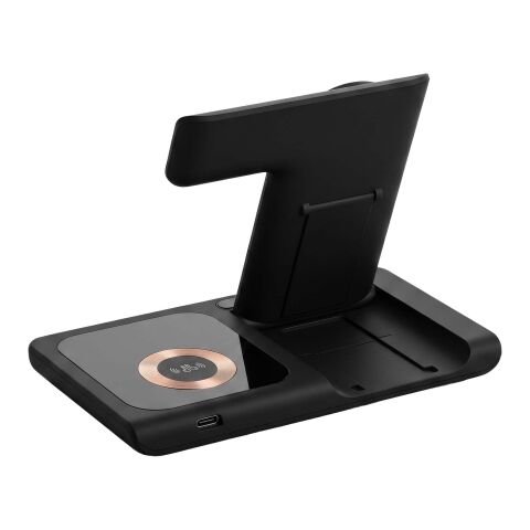 SCX.design W38 MagStand 4-in-1-Ladestation für kabelloses Laden schwarz