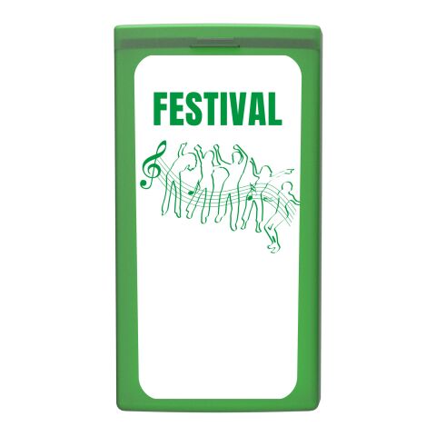 mykit, first aid, kit, festival, party transparent grün | Nicht verfügbar | ohne Werbeanbringung | Nicht verfügbar | Nicht verfügbar