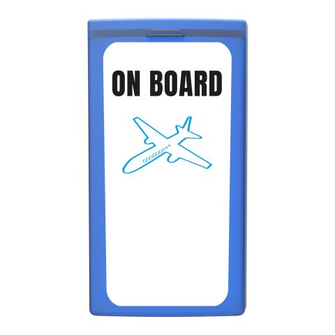 MiniKit Flugzeug transparent blau | ohne Werbeanbringung | Nicht verfügbar | Nicht verfügbar