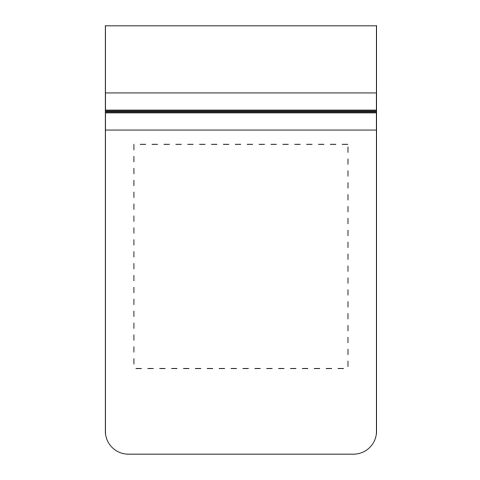 MiniKit Pflaster in Papierhülle Kraftpapier | Nicht verfügbar | Digitaldruck | Vorderseite | 80 mm x 67 mm