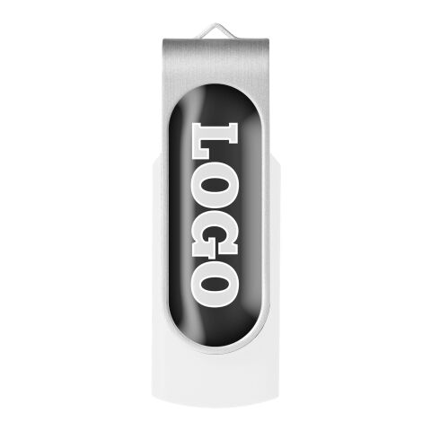 Rotate USB-Stick 3.0 mit Doming weiß | 16 GB | ohne Werbeanbringung | Nicht verfügbar | Nicht verfügbar