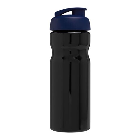 H2O Base® 650 ml Sportflasche mit Klappdeckel schwarz-blau | ohne Werbeanbringung | Nicht verfügbar | Nicht verfügbar