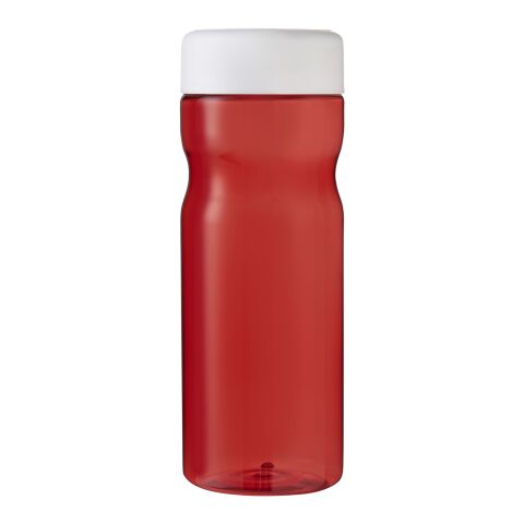 H2O Eco Base 650 ml Sportflasche mit Drehdeckel rot-weiss | ohne Werbeanbringung | Nicht verfügbar | Nicht verfügbar
