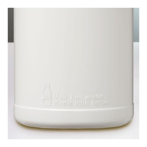 Baseline Recycelte Sportflasche, 500 ml weiss-blau | ohne Werbeanbringung | Nicht verfügbar | Nicht verfügbar