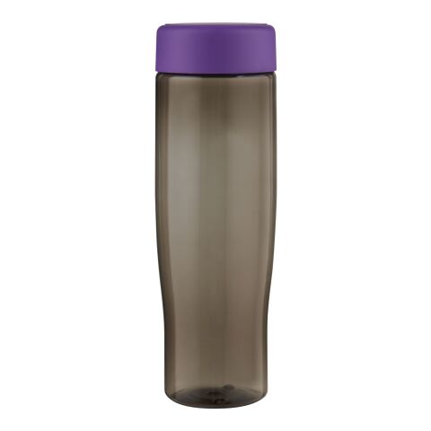H2O Active® Eco Tempo 700 ml Wasserflasche mit Drehdeckel lila-kohle | ohne Werbeanbringung | Nicht verfügbar | Nicht verfügbar
