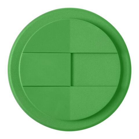 Americano® Espresso Eco 250 ml recycelter Isolierbecher mit auslaufsicherem Deckel schwarz-grün | ohne Werbeanbringung | Nicht verfügbar | Nicht verfügbar