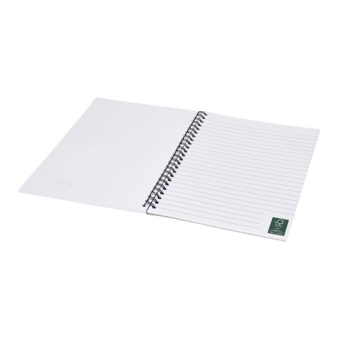 Desk-Mate® Wire-O-Bindung A5 Notizbuch weiß-schwarz | 50 pages | ohne Werbeanbringung | Nicht verfügbar | Nicht verfügbar