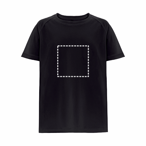 THC MOVE KIDS. Technisches T-Shirt mit kurzen Ärmeln aus Polyester für Kinder Dunkelorange | ohne Werbeanbringung | Nicht verfügbar | Nicht verfügbar | Nicht verfügbar