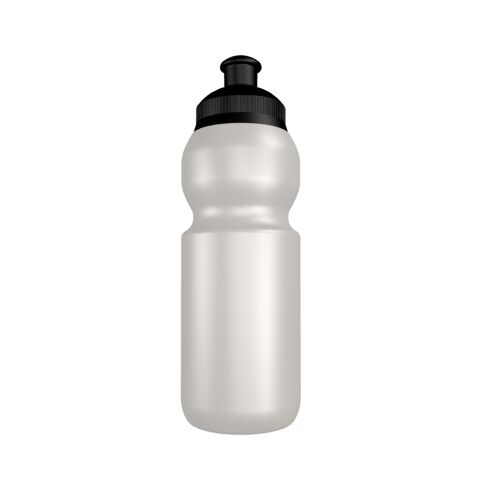 Bulb Flasche B1 330 ml Weiß | ohne Werbeanbringung | 1-farbiger Siebdruck | Perlweiß