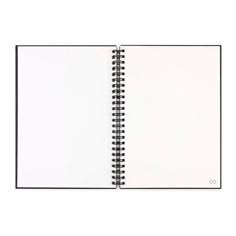 STARTER KIT INFINITEBOOK A5. Kit bestehend aus einem "Infinitebook", Reinigungsset, Marker und Markerhalter schwarz | ohne Werbeanbringung | Nicht verfügbar | Nicht verfügbar | Nicht verfügbar