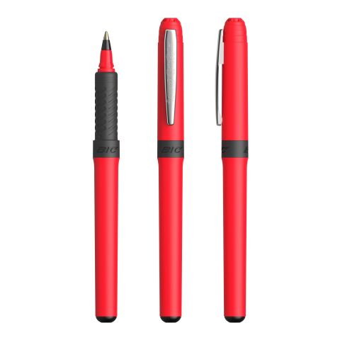 BIC Grip Roller Rot-hellgrau | schwarze Tinte