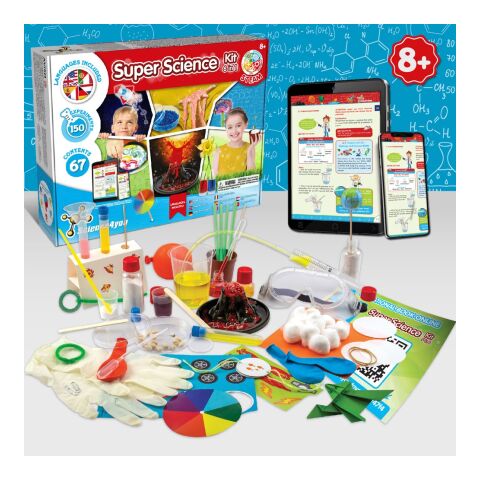 6 in 1 Super Science Kit I. Lernspiel für Kinder Weiss | ohne Werbeanbringung | Nicht verfügbar | Nicht verfügbar | Nicht verfügbar