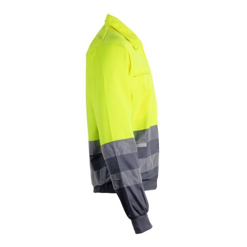 VL NEPTUNE LARGE. Zweifarbige Twill-Jacke (210g/m²) aus Polyester (80%) und Baumwolle (20%) Grau | ohne Werbeanbringung | Nicht verfügbar | Nicht verfügbar | Nicht verfügbar