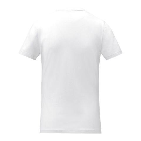 Somoto T-Shirt mit V-Ausschnitt für Damen Weiß | S