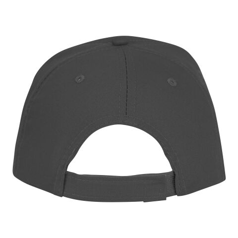 Ceto Cap mit 5 Segmenten und Sandwichschirm storm grey