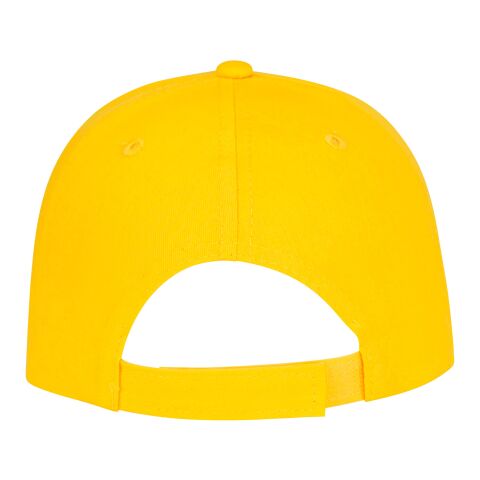 Ares Cap mit 6 Segmenten Priority | gelb | Digital DTF Transfer | Vorderseite rechts | 55 mm x 55 mm | 100