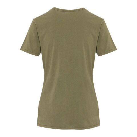 Nanaimo Kurzärmeliges T-Shirt für Damen im Washed Look, 160 g/m2 Standard | Forest Green2 | XS | ohne Werbeanbringung | Nicht verfügbar | Nicht verfügbar | Nicht verfügbar