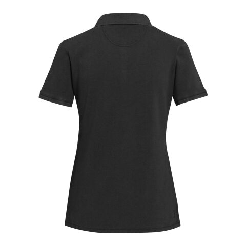 Calgary Poloshirt für Damen im Washed Look, 200 g/m2 Standard | schwarz | M | ohne Werbeanbringung | Nicht verfügbar | Nicht verfügbar | Nicht verfügbar