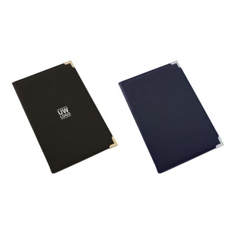 Konferenzmappe Oxford aus PU mit Metallecken A4 Blau | ohne Werbeanbringung | Nicht verfügbar | Nicht verfügbar