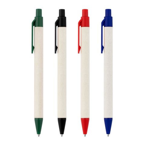 MILINK. Kugelschreiber aus recycelten Milchverpackung Schwarz | ohne Werbeanbringung