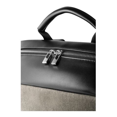 DIVERGENT BACKPACK II. Rucksack für Laptops bis zu 15.6'' aus Stoff und PU Beige | ohne Werbeanbringung | Nicht verfügbar | Nicht verfügbar | Nicht verfügbar