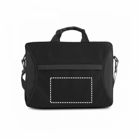 SEOUL. Kongressmappe aus 600D Polyester schwarz | ohne Werbeanbringung | Nicht verfügbar | Nicht verfügbar | Nicht verfügbar