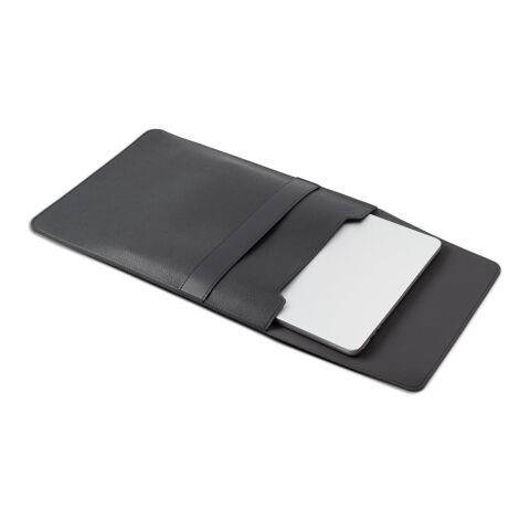 VENTURE NOTEBOOK. PU-Schutzhülle für Notizbücher bis 14 Zoll schwarz